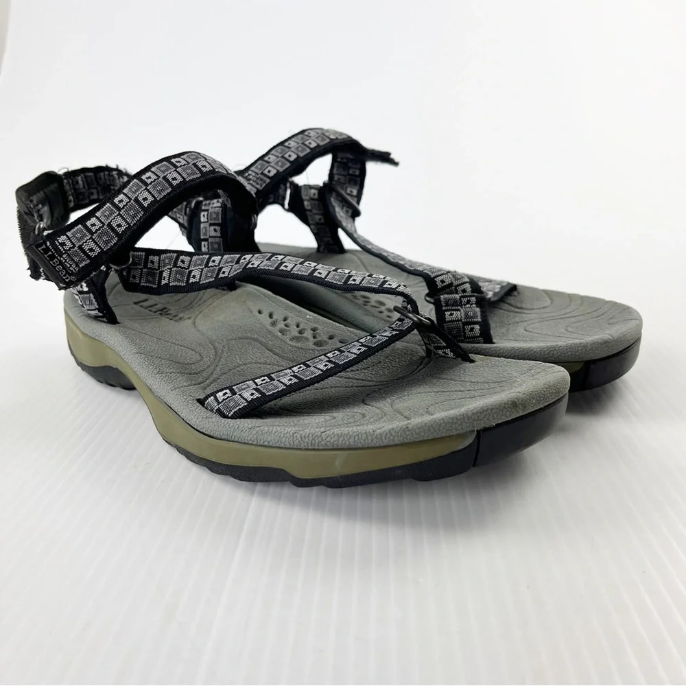 LL Bean Fisherman Open Toe Hiking Walking Sport Sandals Shoes